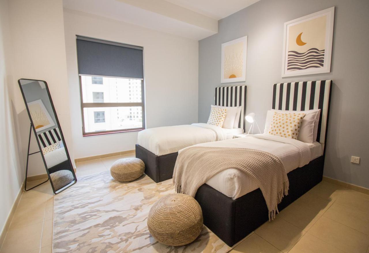 Apartmán Premium 3Br! Partial Sea-View - Amwaj Dubaj Exteriér fotografie