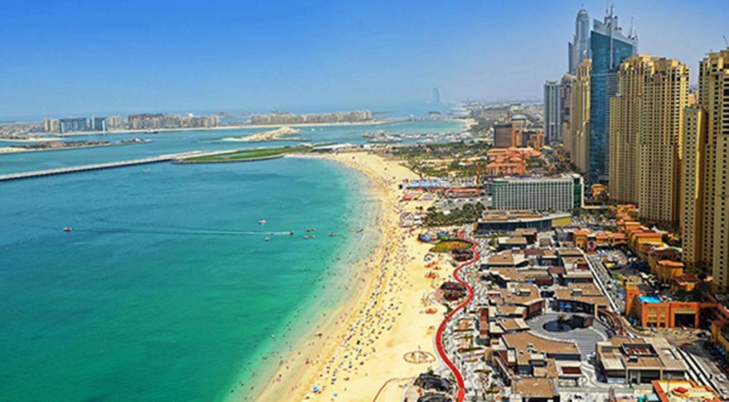 Apartmán Premium 3Br! Partial Sea-View - Amwaj Dubaj Exteriér fotografie